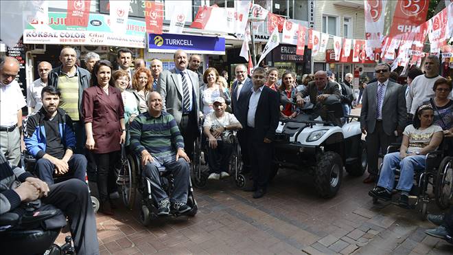 Maltepede Engelliler için Akülü Araç Şarj Dolum İstasyonu Açıldı      