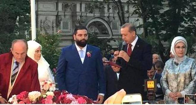 Erdoğan, Nikah Şahidi Oldu