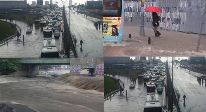 İstanbul Yağmur`a Teslim