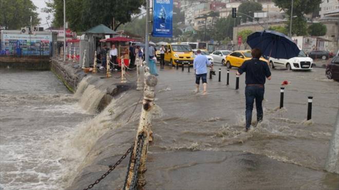 İstanbulda Yağmur Manzaraları