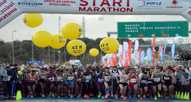 38. İstanbul Maratonu Yapıldı