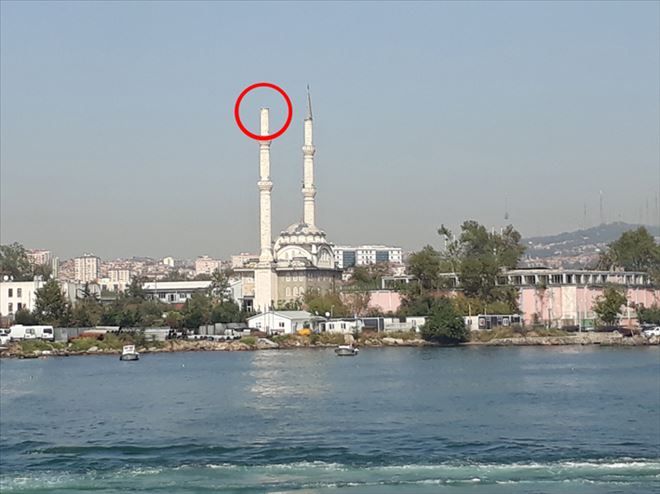 Haydarpaşa Camii´nin minaresi neden onarılmıyor