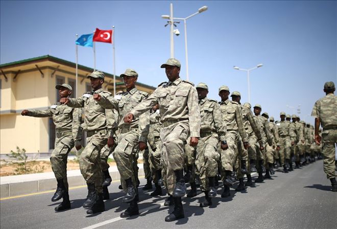 Somali Ordusunu Türkiye Eğitiyor