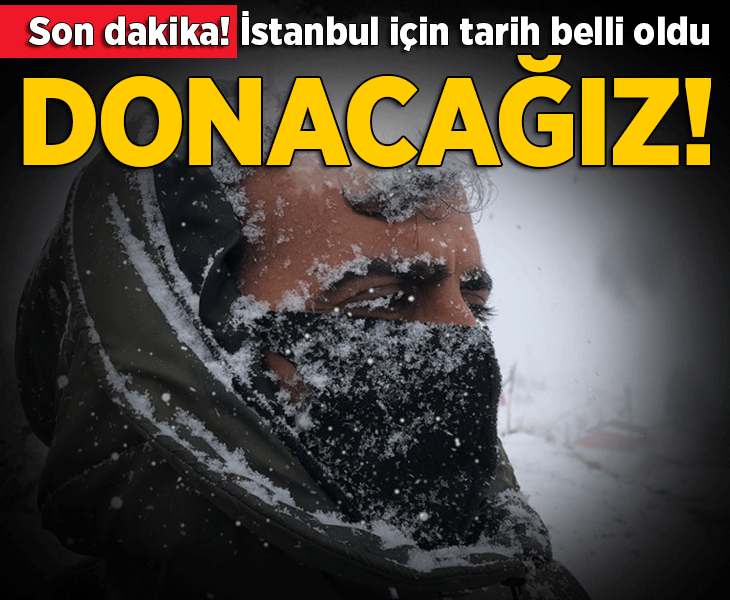 İstanbul İçin Kar Uyarısı