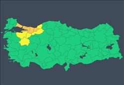 İstanbul İçin Sarı Ve Turuncu Uyarı