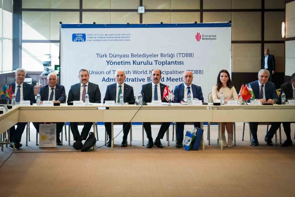 Türk Dünyası Belediyeler Birliği Toplantısı Ümraniye’de yapıldı