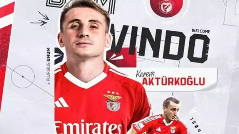 Kerem Aktürkoğlu resmen Benfica